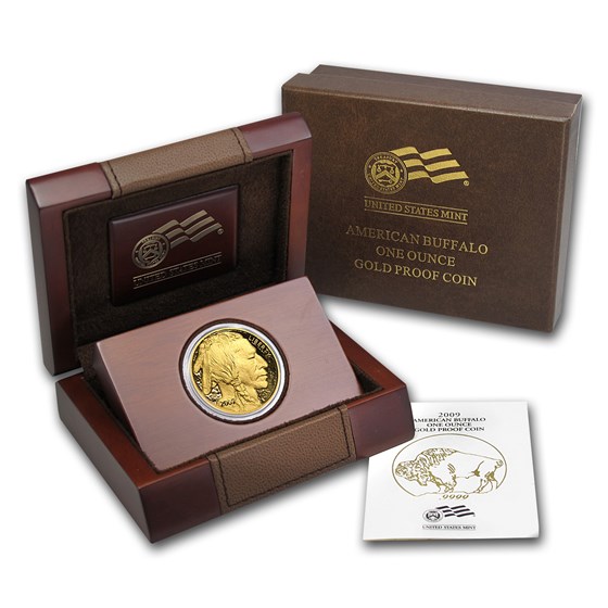 2009-W 1 oz Proof Gold Buffalo (w/Box & COA) 2009-W 1 oz Proof Gold Buffalo (w/Box & COA)