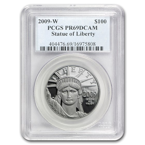 2009-W 1 oz Proof Platinum American Eagle PR-69 PCGS 2009-W 1 oz Proof Platinum American Eagle PR-69 PCGS