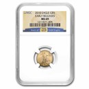 2010 1/10 oz American Gold Eagle MS-69 NGC (Early Releases)