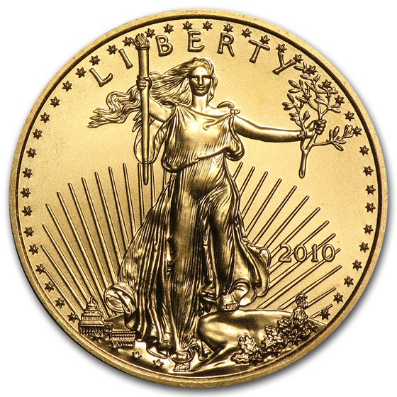2010 1/4 oz Gold American Eagle BU 2010 1/4 oz Gold American Eagle BU