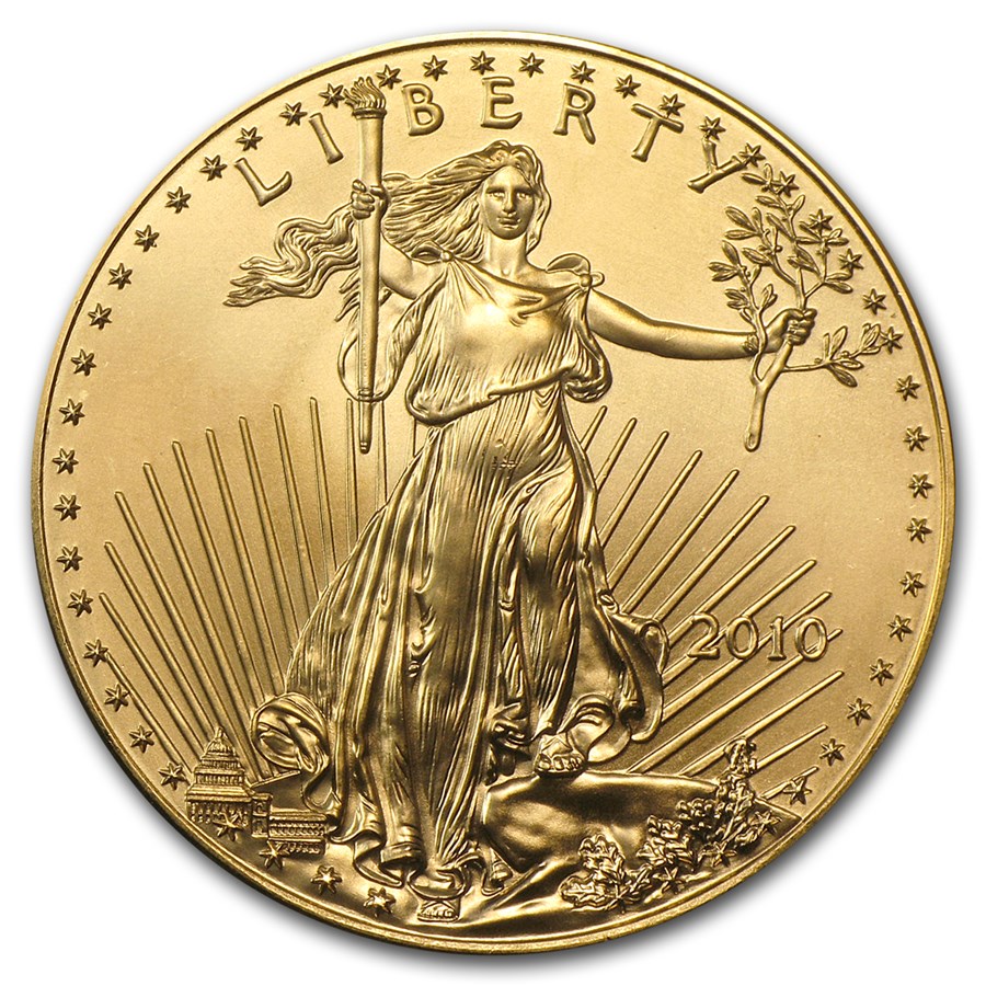 2010 1 oz American Gold Eagle BU