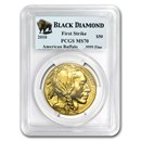 2010 1 oz Gold Buffalo MS-70 PCGS (FS, Black Diamond)