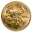 2010 1 oz Gold Eagle MS-69 PCGS (Error, Minor Strike-Thru Obv)