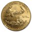 2010 1 oz Gold Eagle MS-70 NGC (ER, 25th Anniversary Label)
