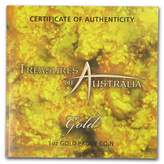 Buy 2010 1 oz Proof Gold Treasures of Australia Locket Coin | APMEX