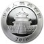 2010 1 oz Silver Chinese Panda (Spotted, Abrasions)