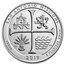 2010-2019-P 50-Coin Burnished 5 oz Silver ATB Set (w/Box & COA)