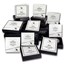 2010-2019-P 50-Coin Burnished 5 oz Silver ATB Set (w/Box & COA)