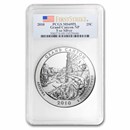 2010 5 oz Silver ATB Grand Canyon MS-69 PL PCGS