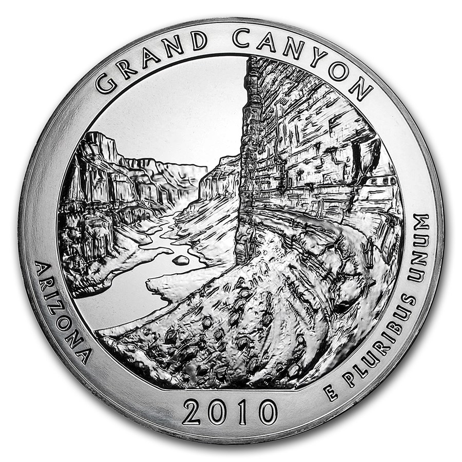 2010 5 oz Silver ATB Grand Canyon National Park, AZ