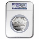 2010 5 oz Silver ATB Mount Hood MS-69 Early Release NGC