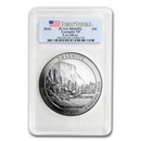 2010 5 oz Silver ATB Yosemite MS-69 DMPL PCGS