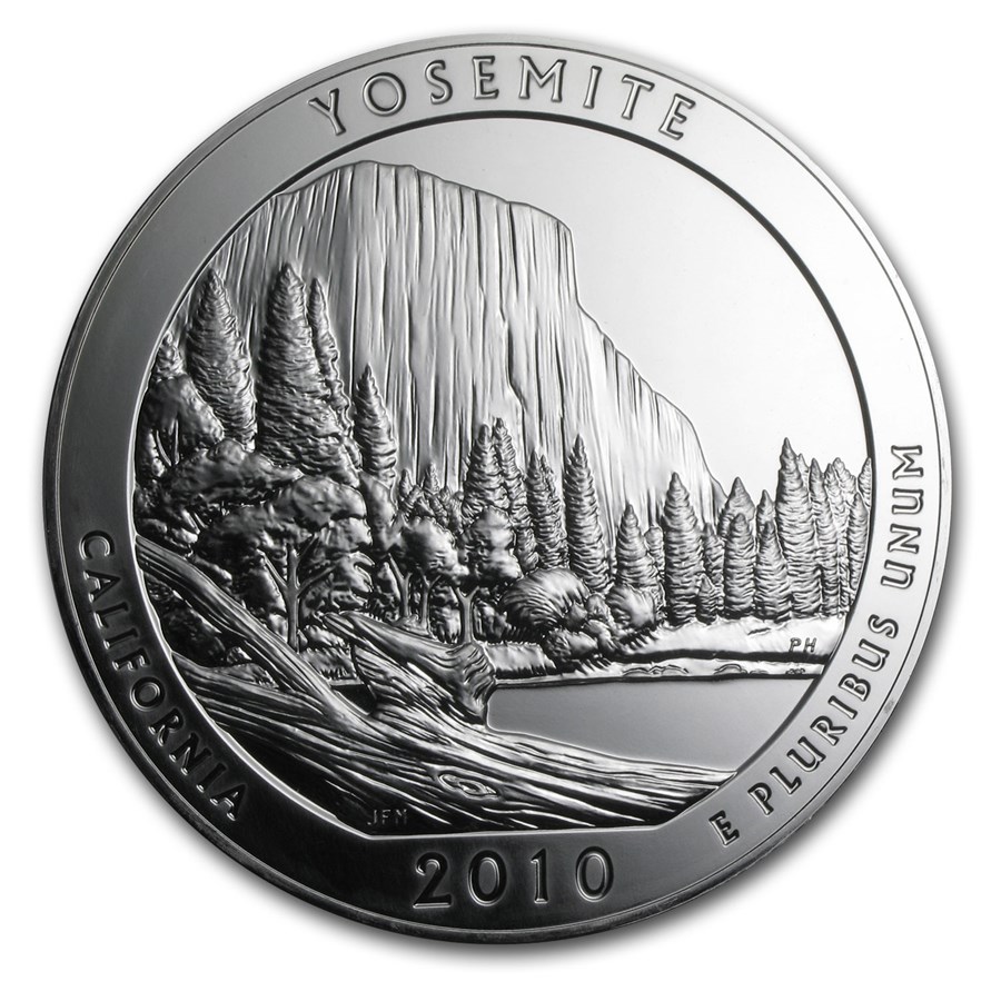 2010 5 oz Silver ATB Yosemite National Park, CA
