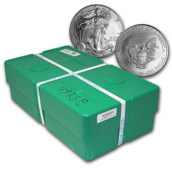 2010 500-Coin American Silver Eagle Monster Box (Sealed) 2010 500-Coin American Silver Eagle Monster Box (Sealed)