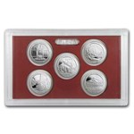 2010 America the Beautiful Quarters Silver Prf Set (No Box/COA)