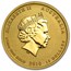2010 Australia 1/10 oz Gold Lunar Tiger BU (Series II)