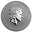 2010 Australia 1/2 oz Silver Year of the Tiger BU (Series II)