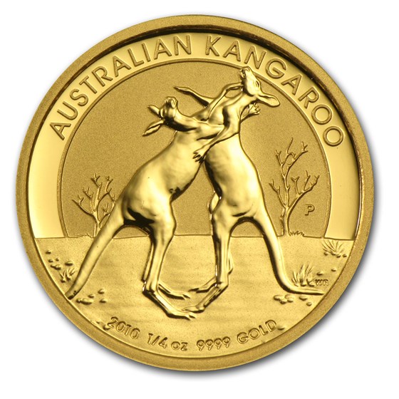 2010 Australia 1/4 oz Gold Kangaroo BU 2010 Australia 1/4 oz Gold Kangaroo BU