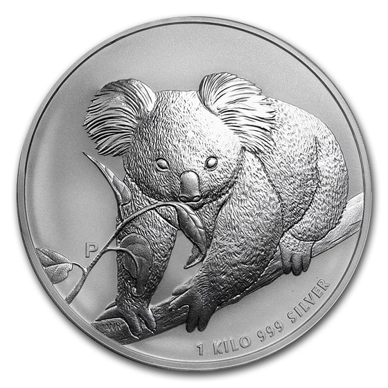 2010 Australia 1 kilo Silver Koala BU 2010 Australia 1 kilo Silver Koala BU