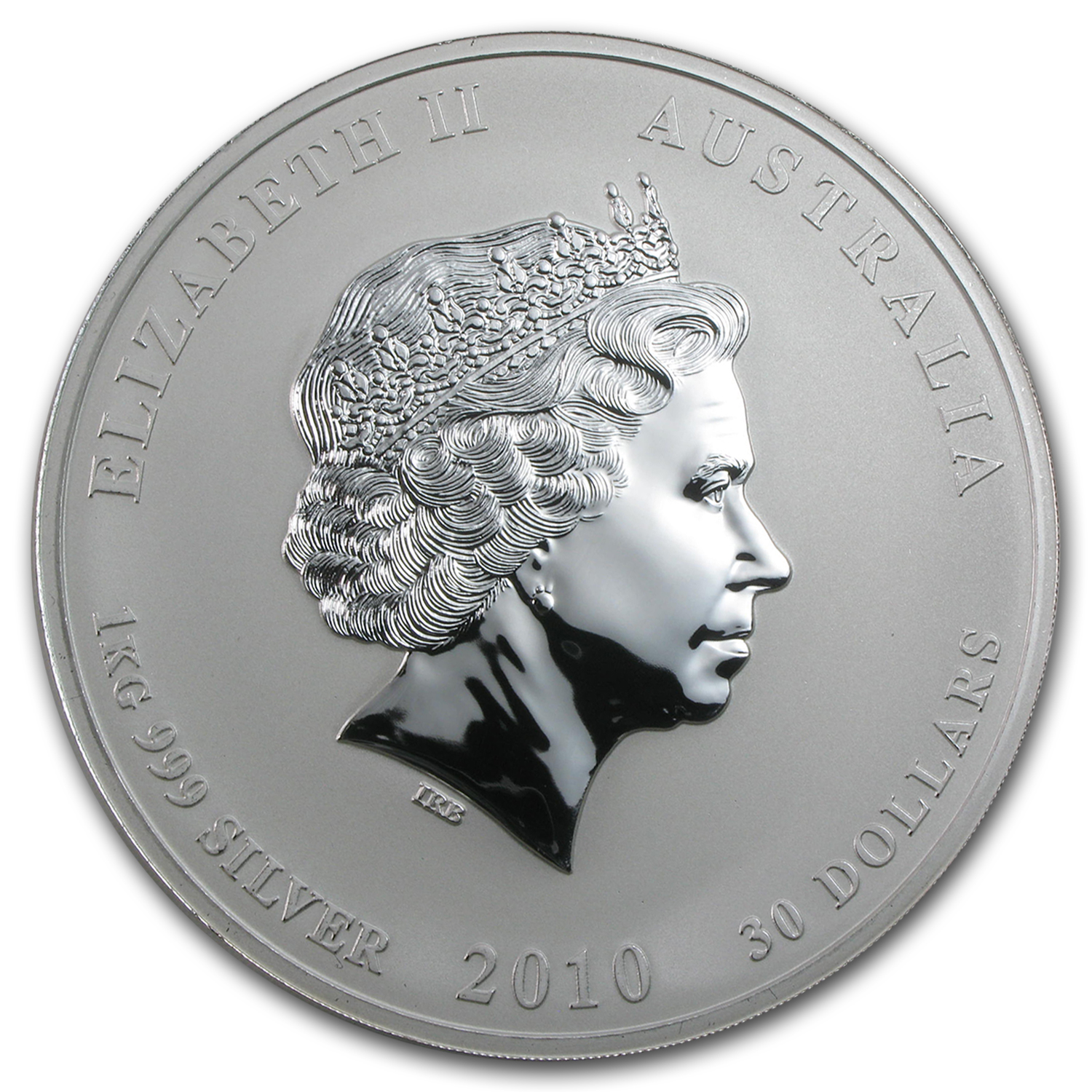 2010年オーストラリア1オンス （ Year of the Tiger） 銀貨 Buy 2010 AUS 1 oz Ag Year of the Tiger BU Series II | APMEX