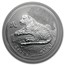 2010 Australia 1 oz Silver Tiger MS-69 NGC (Series II)