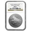 2010 Australia 1 oz Silver Tiger MS-69 NGC (Series II)