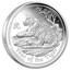 2010 Australia 1 oz Silver Tiger MS-70 PCGS (Series II)