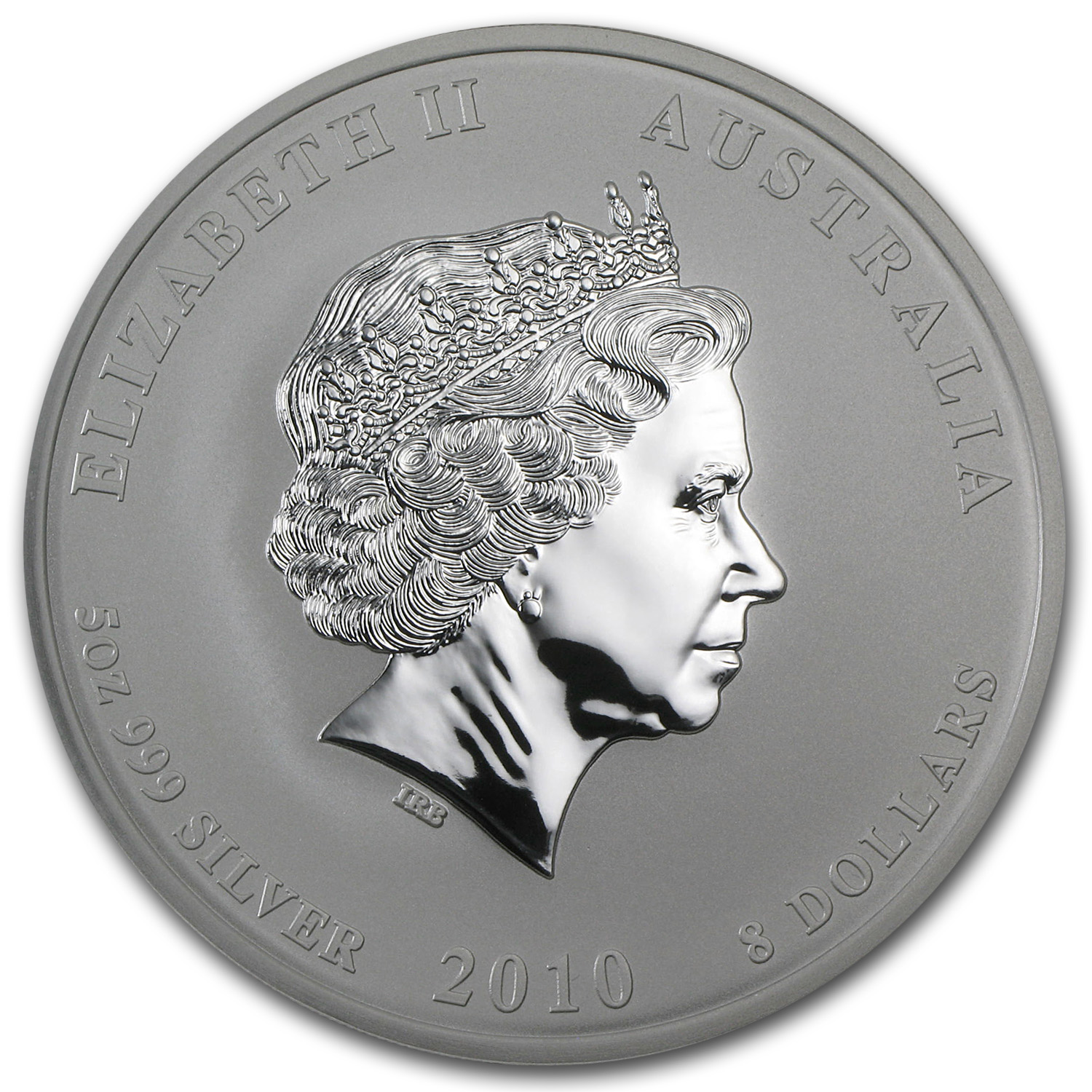 Buy 2010 Australia 5 oz Silver Year of the Tiger BU (Series II