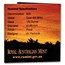 2010 Australia Gold $25 Kangaroo at Sunset