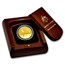 2010 Australia Gold $25 Kangaroo at Sunset