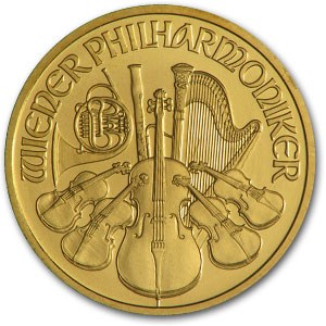 2010 Austria 1/2 oz Gold Philharmonic BU 2010 Austria 1/2 oz Gold Philharmonic BU
