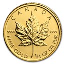 2010 Canada 1/4 oz Gold Maple Leaf BU