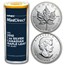 2010 Canada 1 oz Silver Maple Leaf (25-Coin MintDirect® Tube)