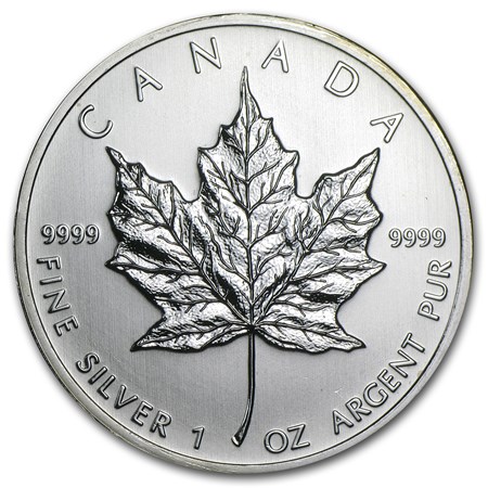 Buy 10 Canada 1 Oz Silver Maple Leaf Bu Apmex