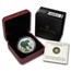 2010 Canada 1 oz Silver Maple Leaf Crystal Raindrop (w/Box & COA)
