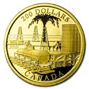 2010 Canada Proof Gold $200 Oil Industry (Coin Only)