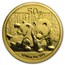 2010 China 1/10 oz Gold Panda BU (Sealed)