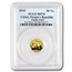 2010 China 1/10 oz Gold Panda MS-70 PCGS
