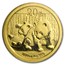 2010 China 1/20 oz Gold Panda BU (Sealed)