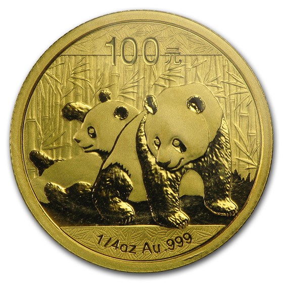 2010 China 1/4 oz Gold Panda BU (Sealed) 2010 China 1/4 oz Gold Panda BU (Sealed)