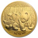 2010 China 1 oz Gold Panda BU (Sealed)