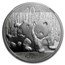 2010 China 1 oz Silver Panda MS-69 NGC