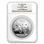 2010 China 5 oz Silver Panda PF-70 NGC