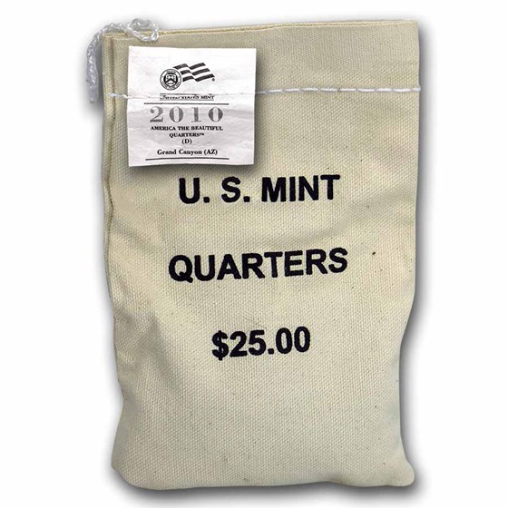 2010-D ATB Quarter Grand Canyon National Park $25 Sealed Bag