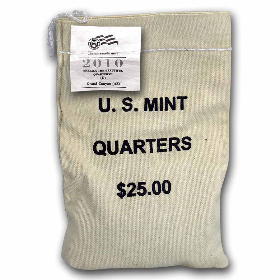 2010-D ATB Quarter Grand Canyon National Park $25 Sealed Bag