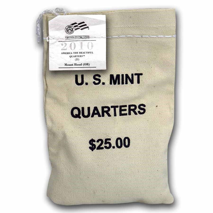 2010-D ATB Quarter Mt. Hood National Forest $25 Mint Sealed Bag