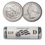 2010-D ATB Quarter Yellowstone National Park 40-Coin Roll BU