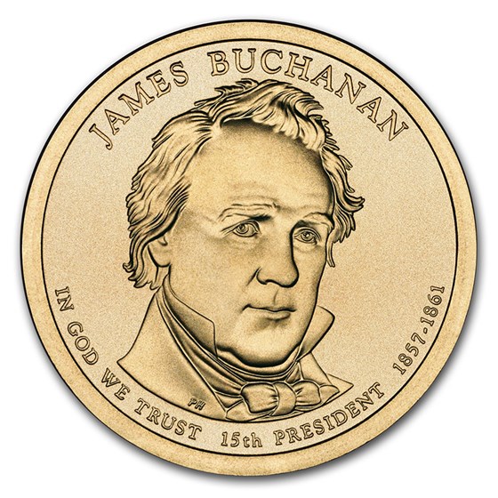 2010-D James Buchanan Presidential Dollar BU 2010-D James Buchanan Presidential Dollar BU