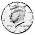 2010-D Kennedy Half Dollar 20-Coin Roll BU