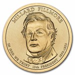 2010-D Millard Fillmore 25-Coin Presidential Dollar Roll BU